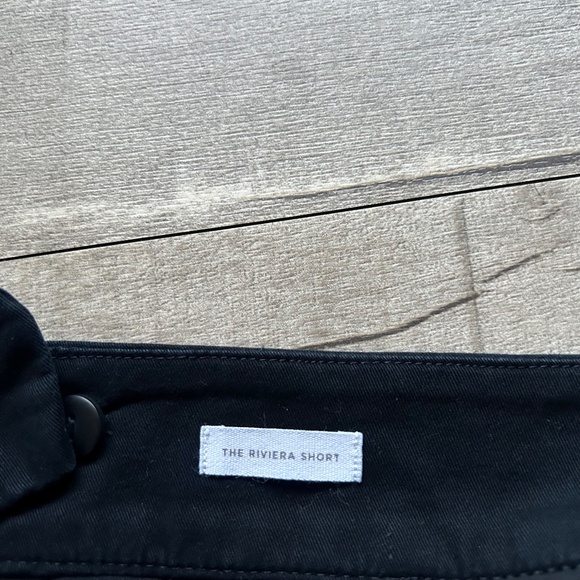 LOFT The Riviera Short Black Scalloped Chino Preppy Summer Retro Shorts Size 18 - Picture 10 of 13